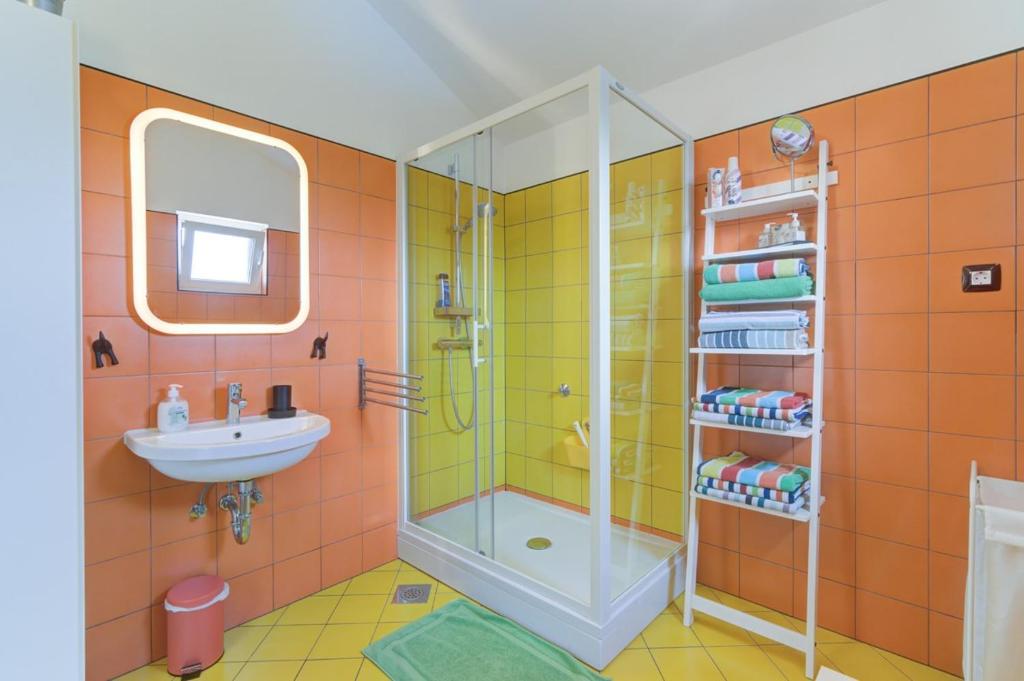 Kúpeľňa v ubytovaní Villa LaRossa