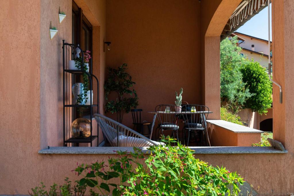 Balkón nebo terasa v ubytování CASA ELLSA