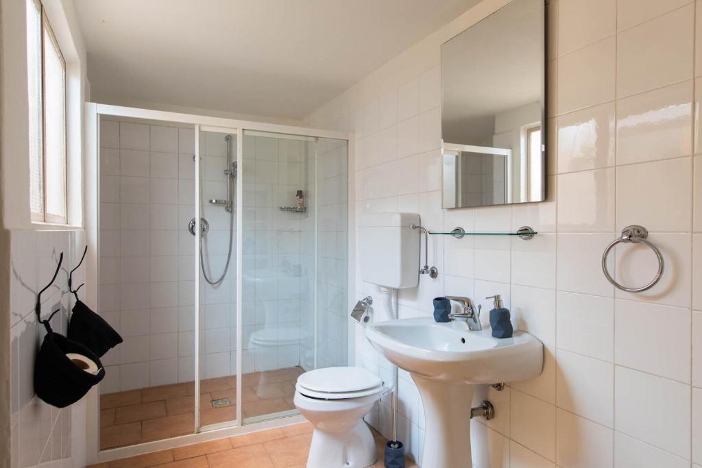 Koupelna v ubytování CASA ELLSA
