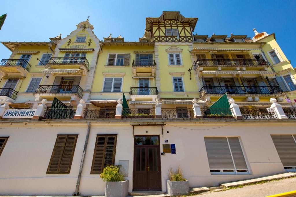 Budova, kde se apartmán nachází