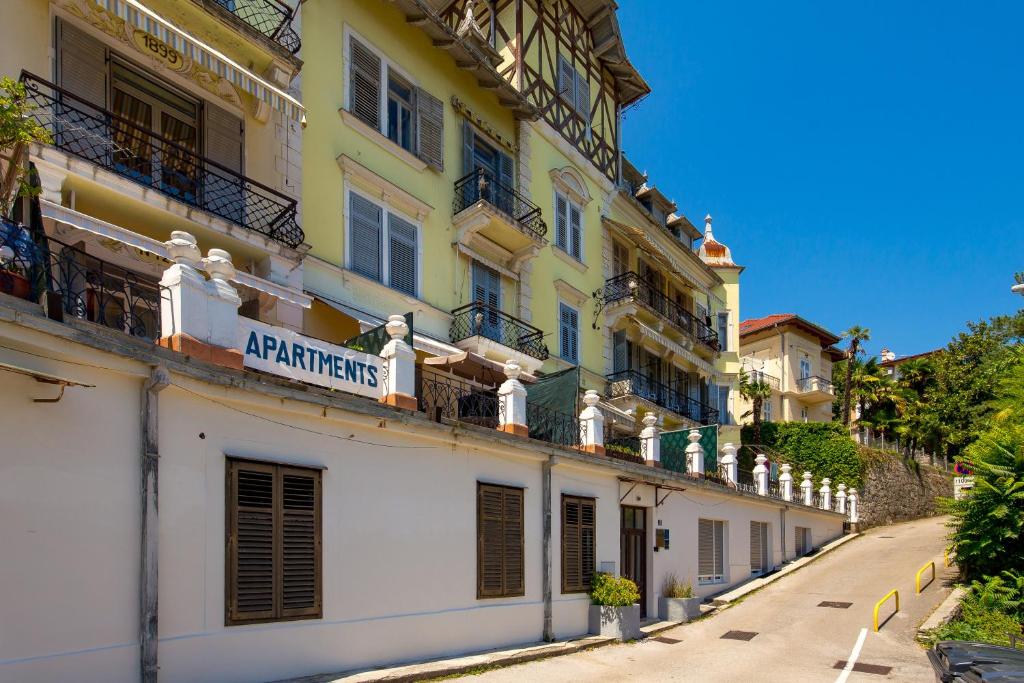 Budova, kde se apartmán nachází