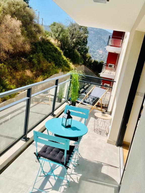 Balkón alebo terasa v ubytovaní Ajaccio T2 grand standing neuf - centre ville et plages - 4 personnes - parking privé
