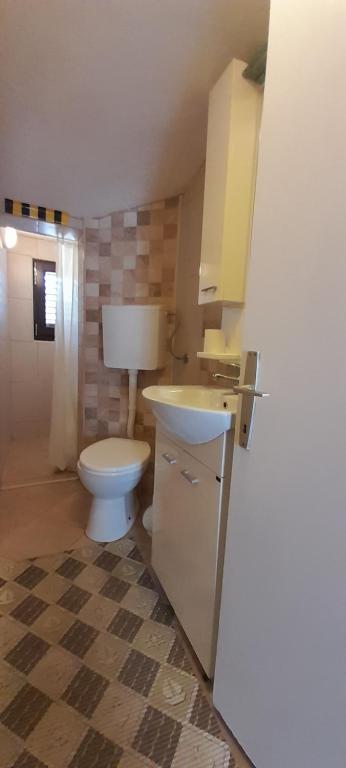 Koupelna v ubytování Guest house Ruzica