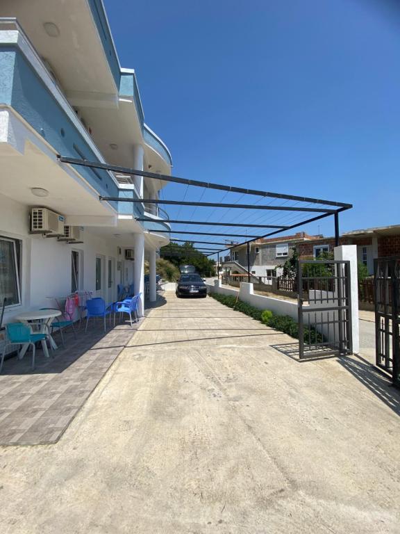 Balkón nebo terasa v ubytování Apartments Ajdin