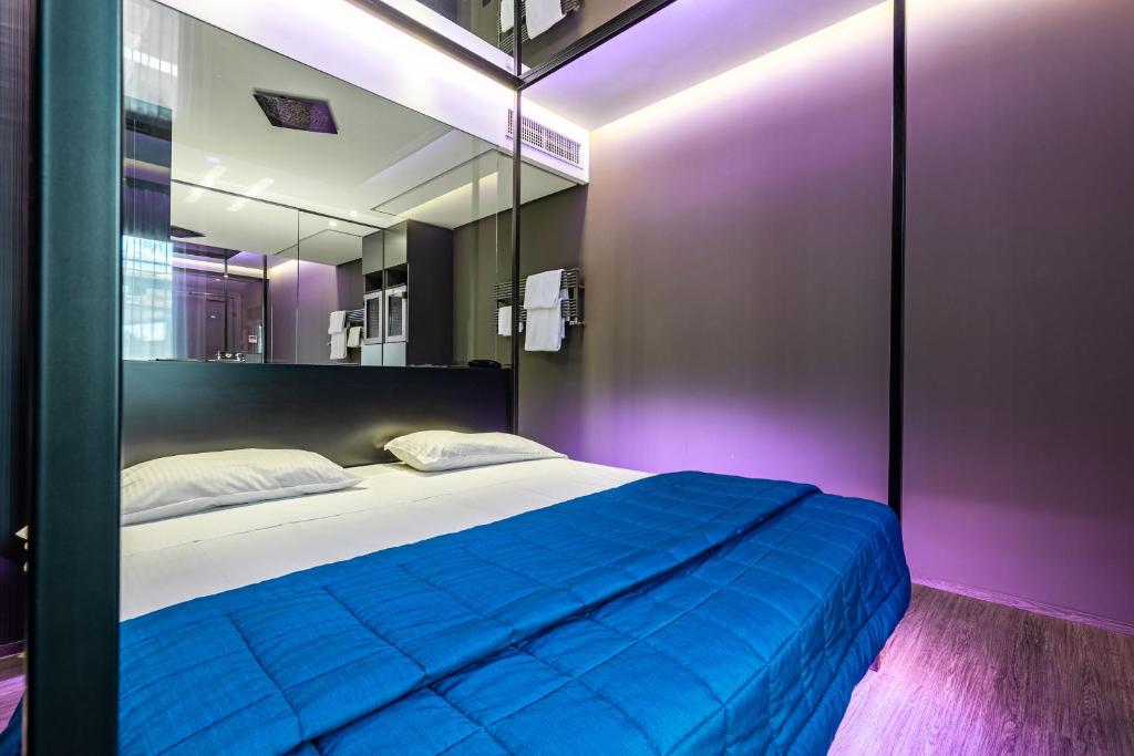 Postel nebo postele na pokoji v ubytování Motel Rona