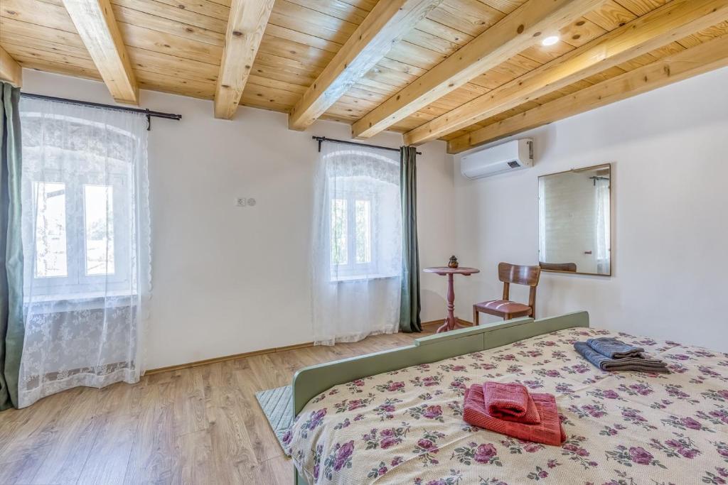 Posteľ alebo postele v izbe v ubytovaní Villa Butterfly