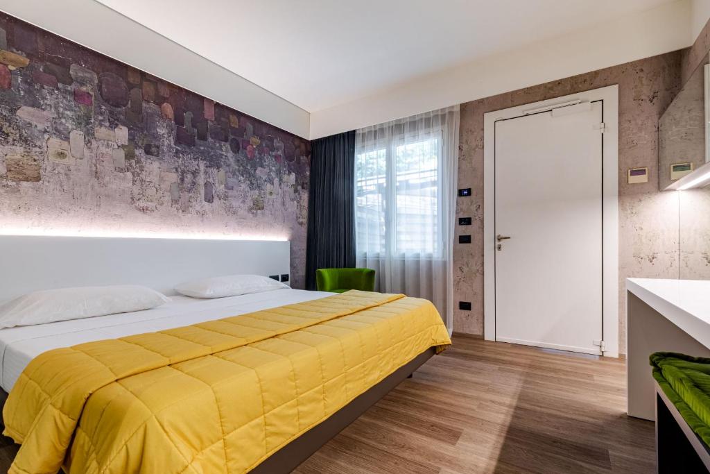 Postel nebo postele na pokoji v ubytování Motel Rona