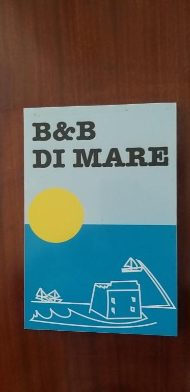 ポルト・エンペードクレにあるB&B Di Mareの船の看板