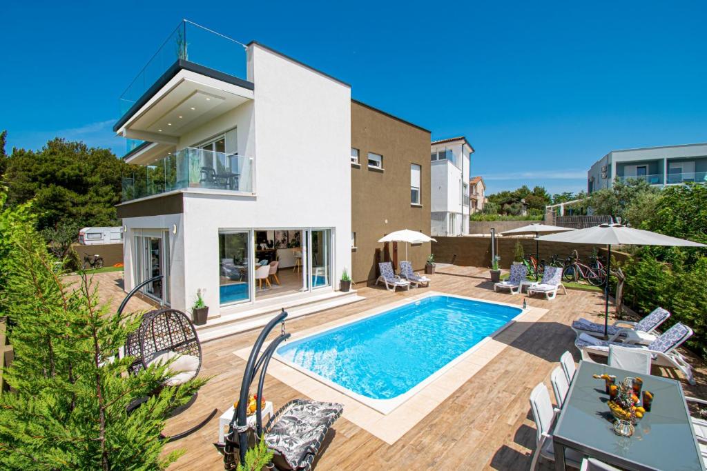 Πισίνα στο ή κοντά στο Vila Delma in Fazana,Peroj