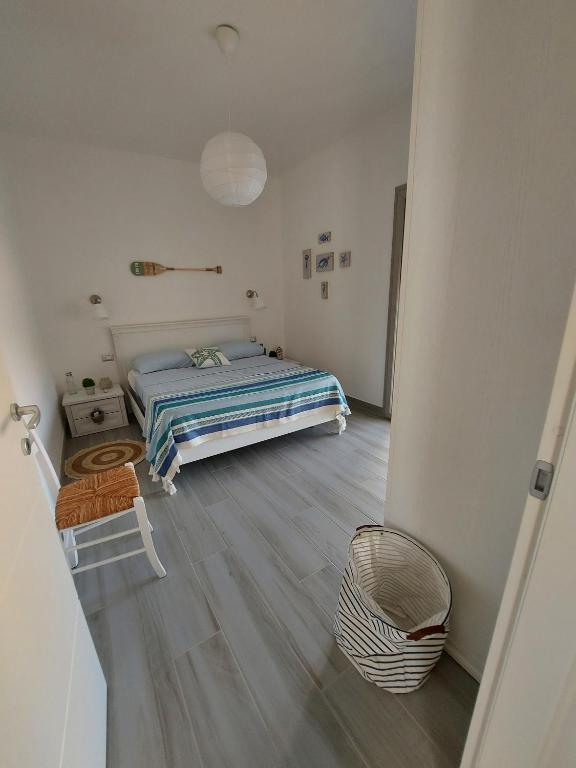 Łóżko lub łóżka w pokoju w obiekcie Villa Sara