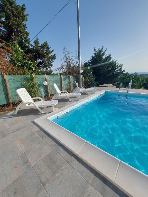 Basen w obiekcie Villa Sara lub w pobliżu