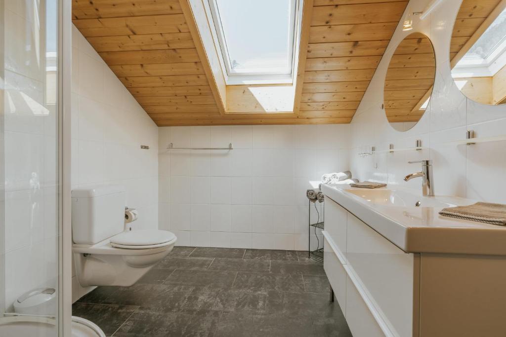 Koupelna v ubytování Ferienwohnung Hoche