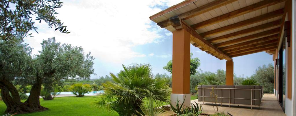 Ogród w obiekcie Luxury Sicily Villas by Geocharme