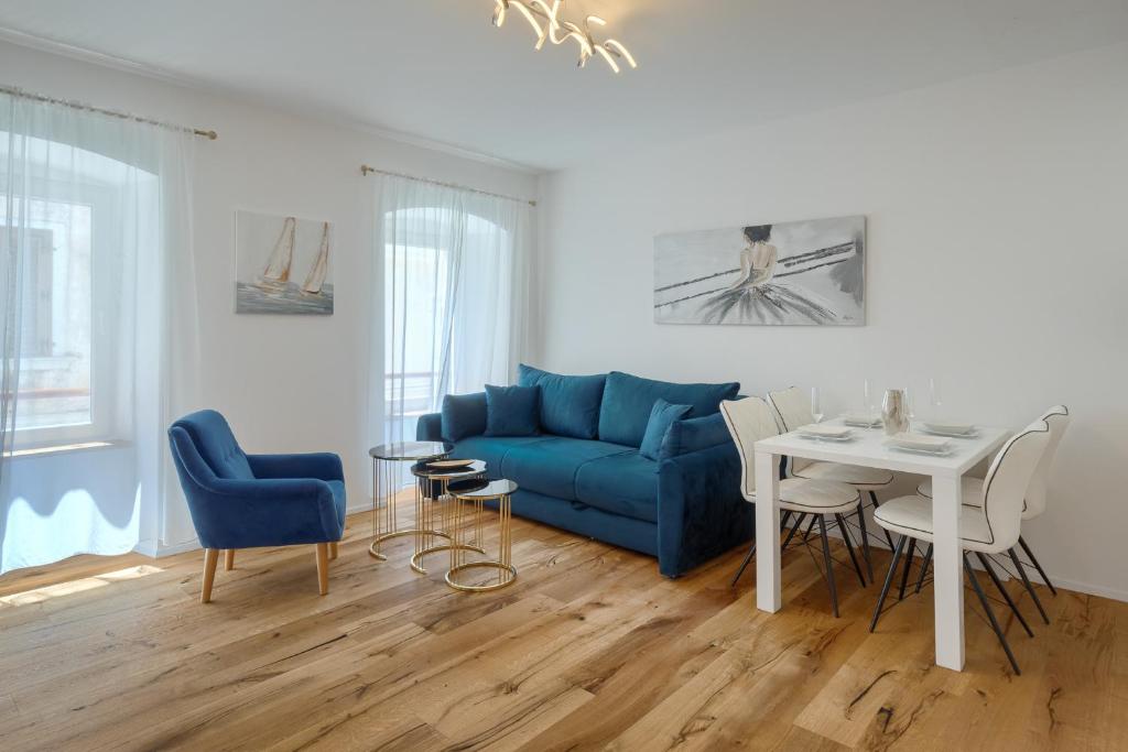 Posezení v ubytování Deluxe Apartment Antonija