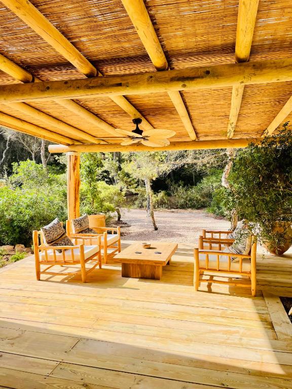 Zahrada ubytování Casa del bosque