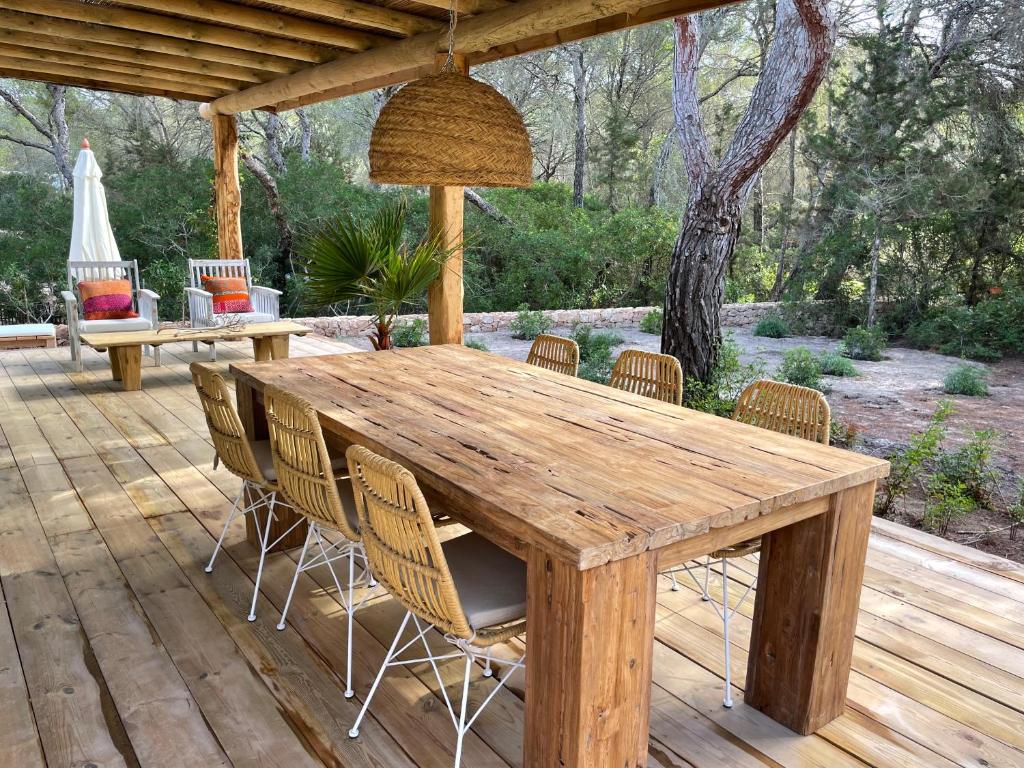 Zahrada ubytování Casa del bosque