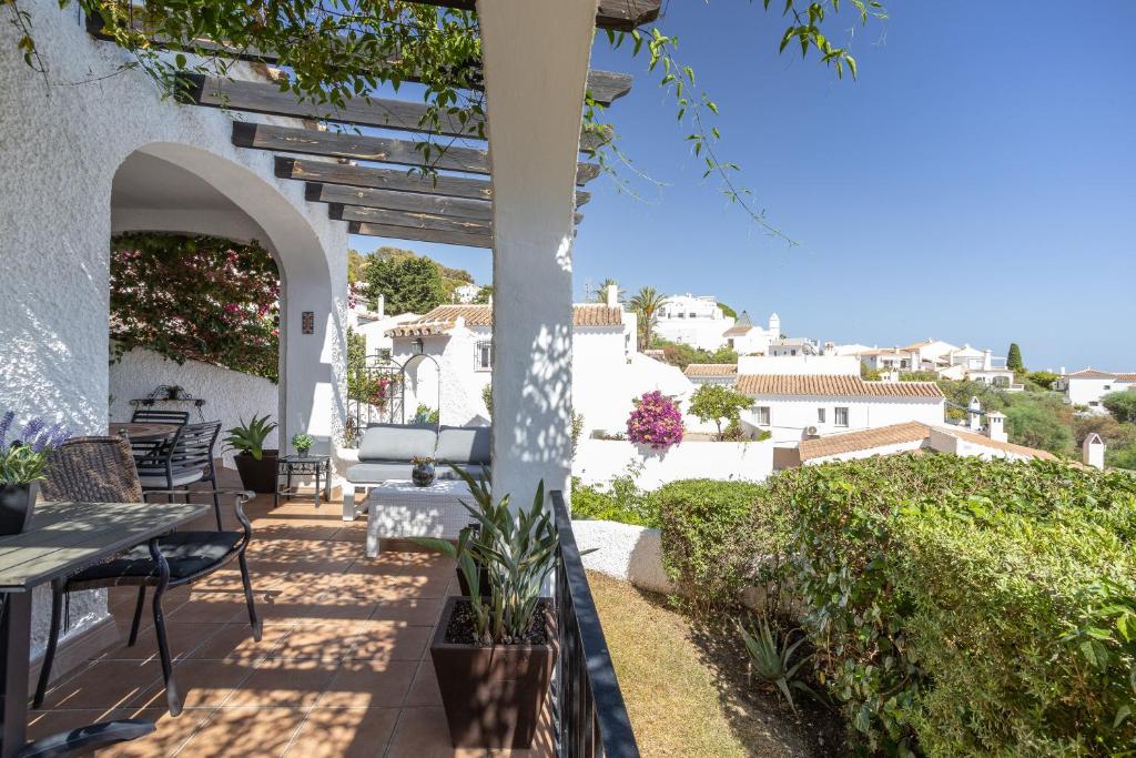 Balkón nebo terasa v ubytování Casa Vista a Mar