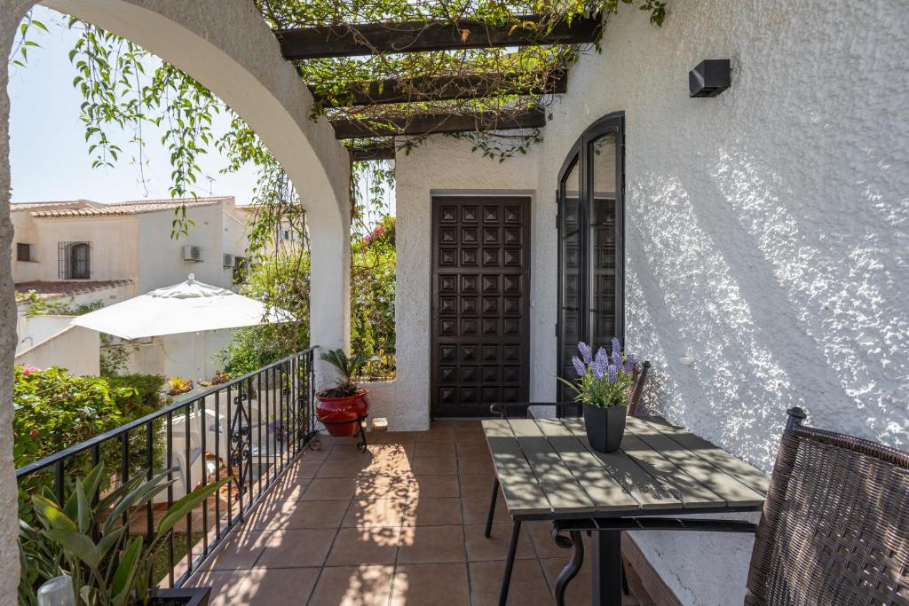Balkón nebo terasa v ubytování Casa Vista a Mar