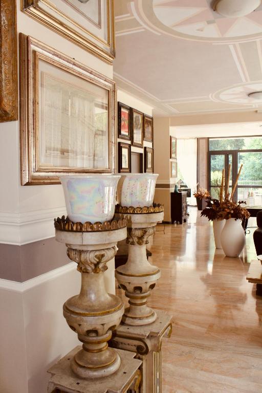 Posezení v ubytování Art Hotel Pandos