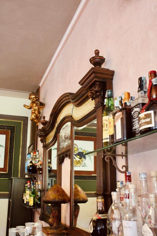 Lounge nebo bar v ubytování Art Hotel Pandos