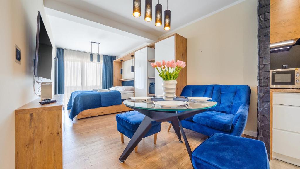 Posedenie v ubytovaní Apartamenty Holiday City - Perłowa Przystań
