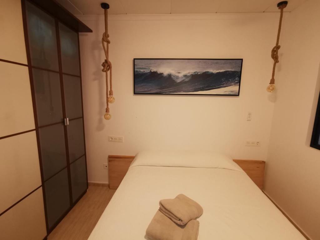 Posteľ alebo postele v izbe v ubytovaní Vistas al Mar Marina del Este