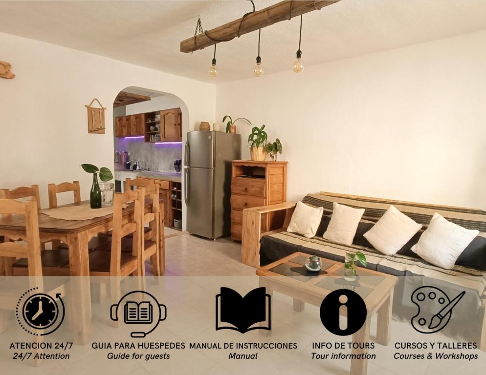 Posezení v ubytování Hostel Boutique 55