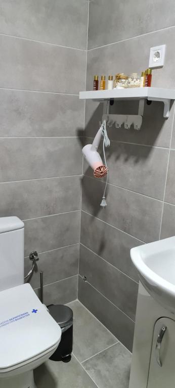 Koupelna v ubytování G&G Suites