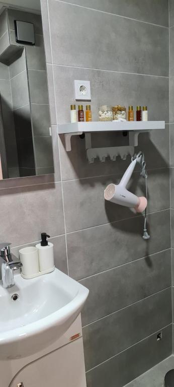 Koupelna v ubytování G&G Suites