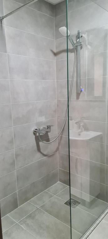 Koupelna v ubytování G&G Suites