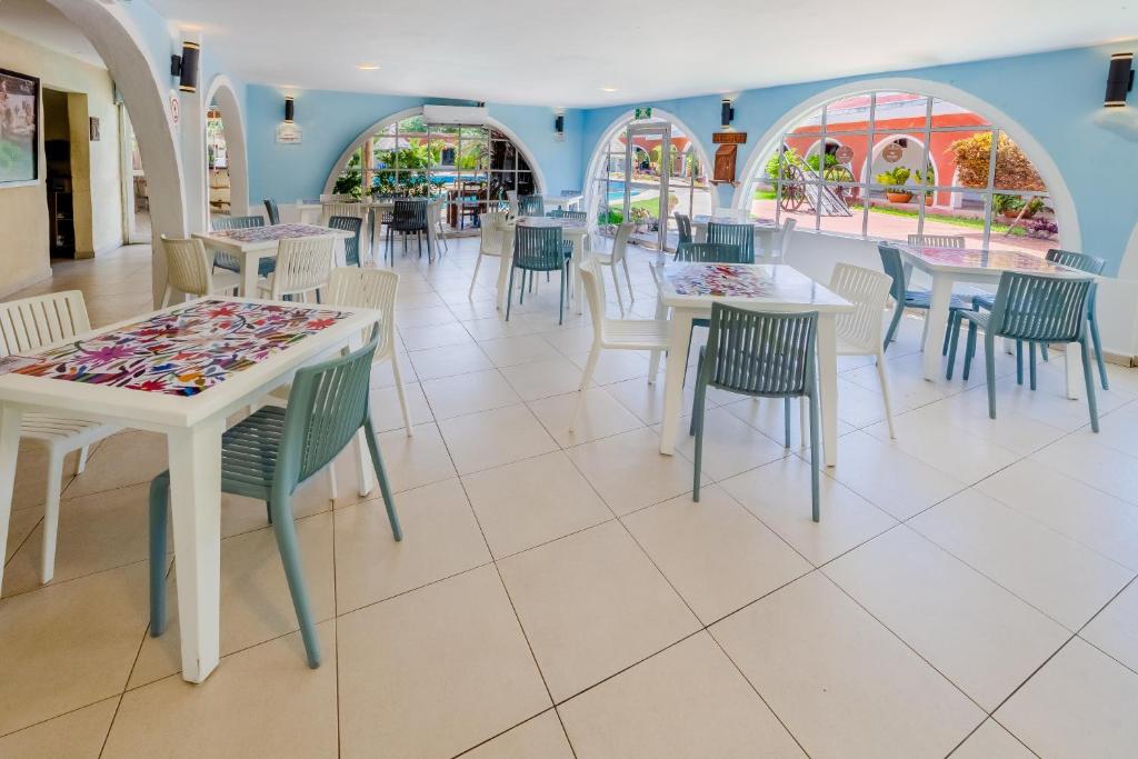 Restaurace v ubytování Hacienda Inn Aeropuerto