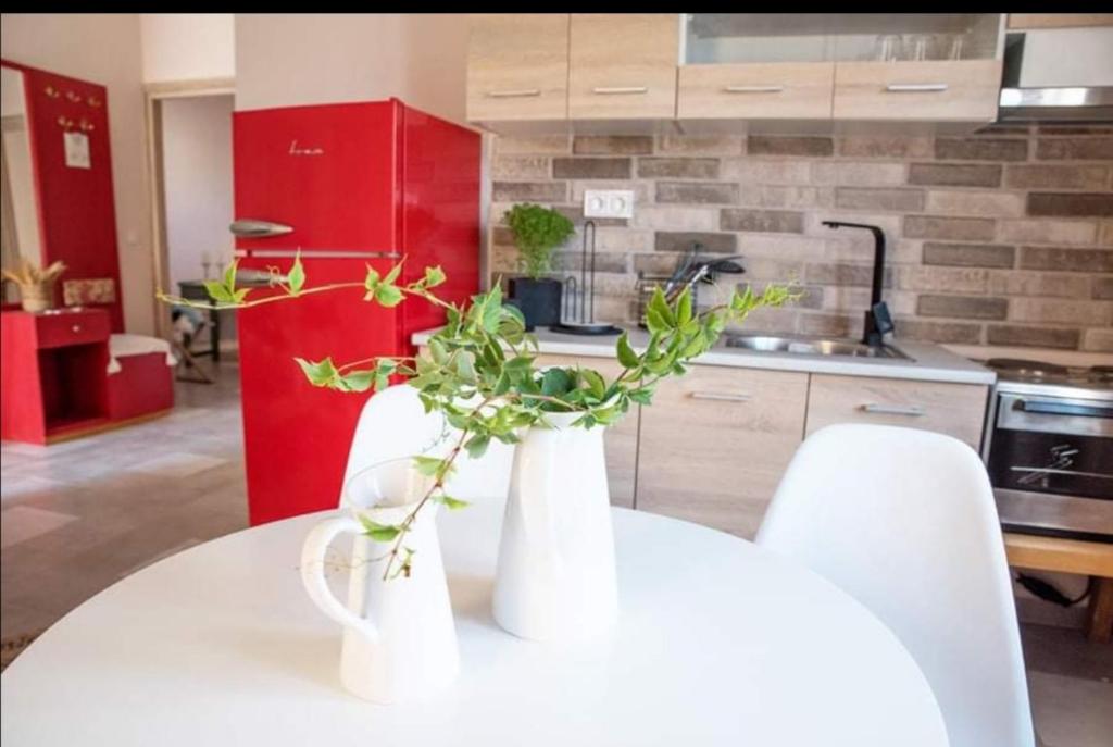 A kitchen or kitchenette at Boho Vibes