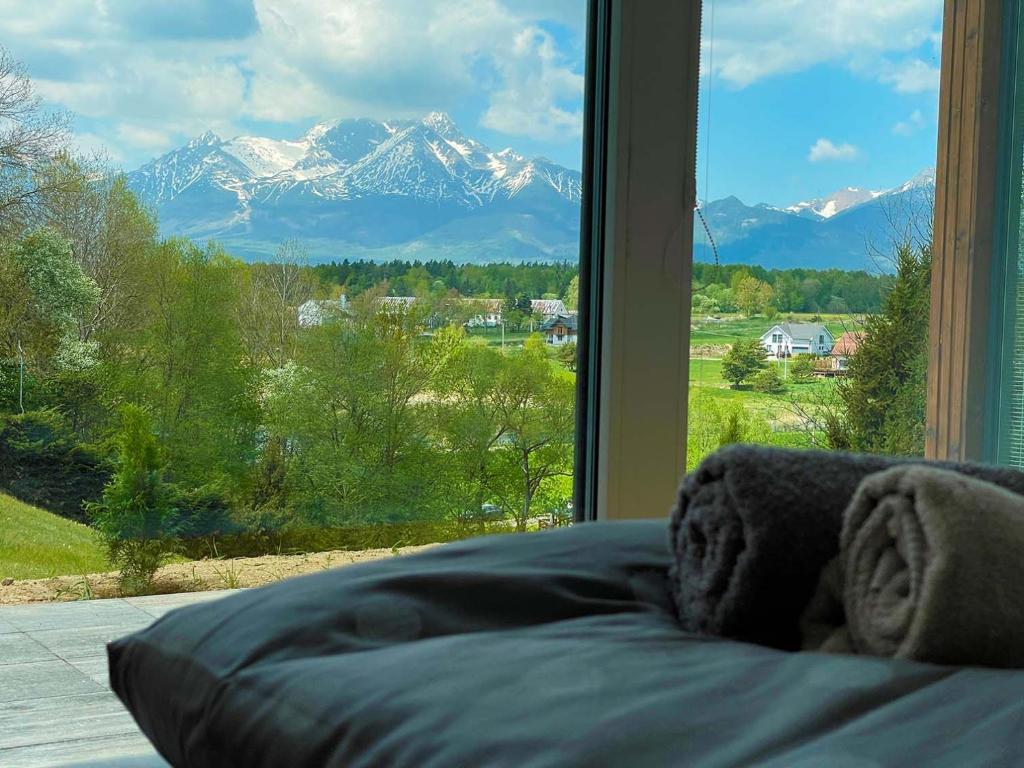 Nespecifikovaný výhled na hory nebo výhled na hory při pohledu z apartmánu