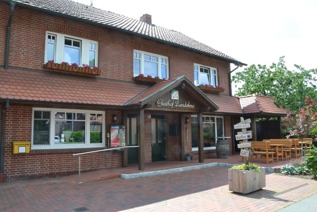 Budova, kde se aparthotel nachází