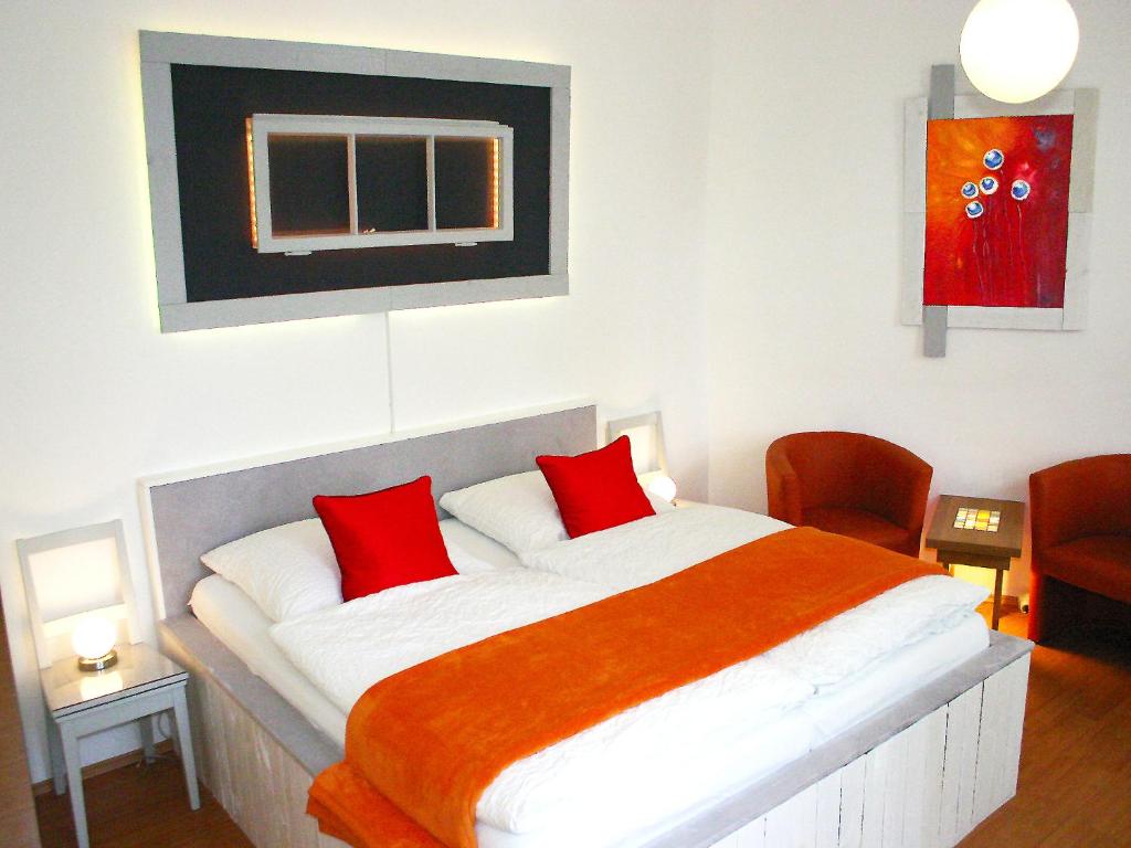 Postel nebo postele na pokoji v ubytování Boutique Hotel Little Venezia