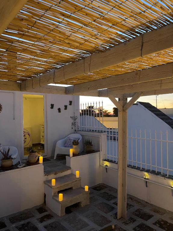 Balkón nebo terasa v ubytování Casa e Vita Salento - Cutrofiano