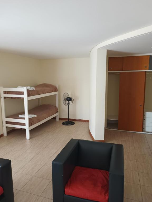 Postel nebo postele na pokoji v ubytování Diez ApartHotel