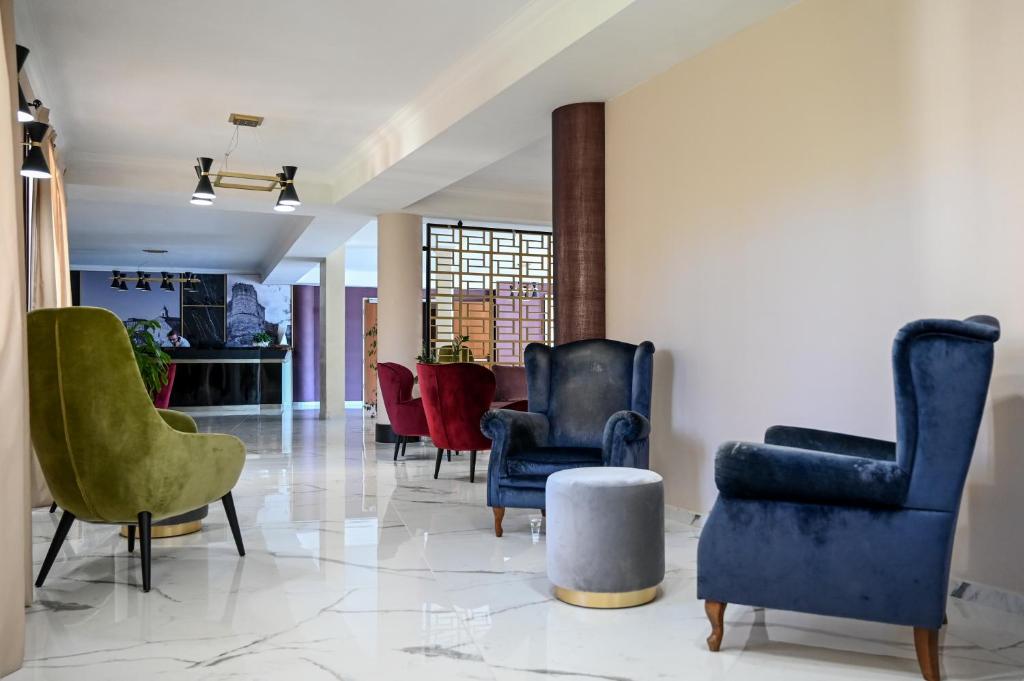 Posezení v ubytování Roma Domus Hotel