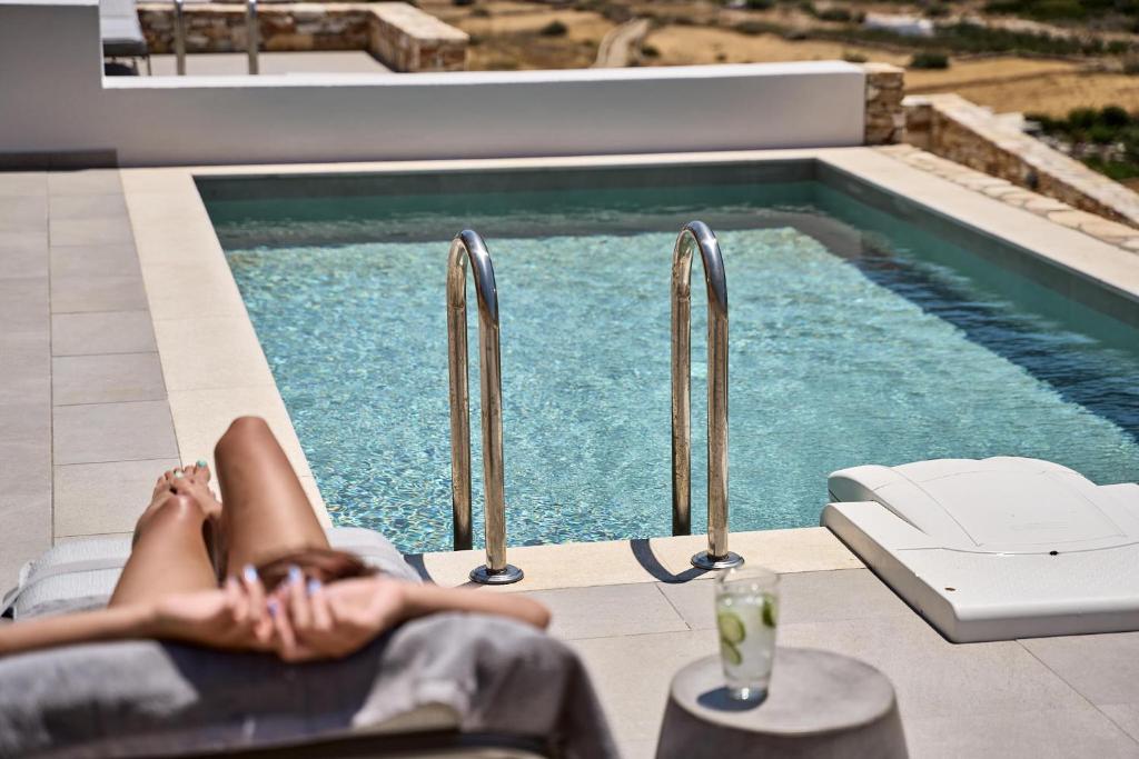 Basen w obiekcie Voya Sifnos Mindful Stay lub w pobliżu