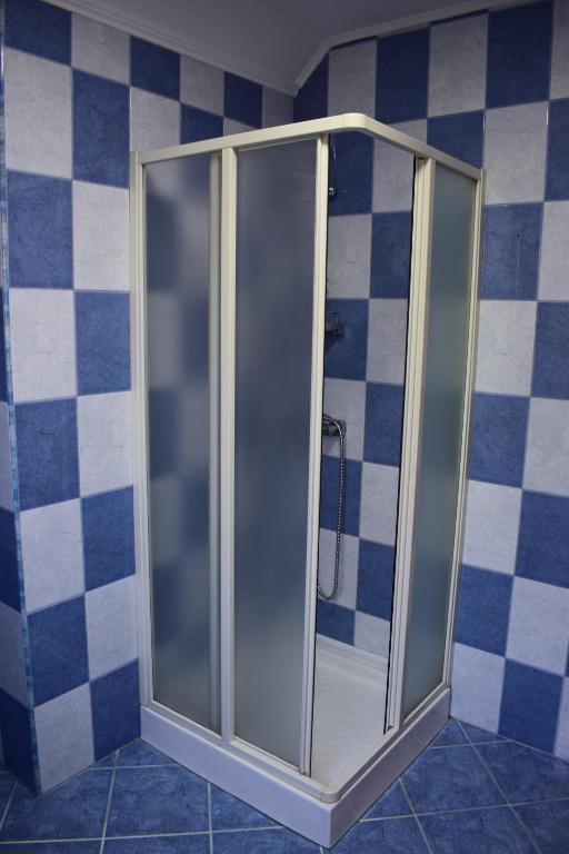 Koupelna v ubytování Gamma