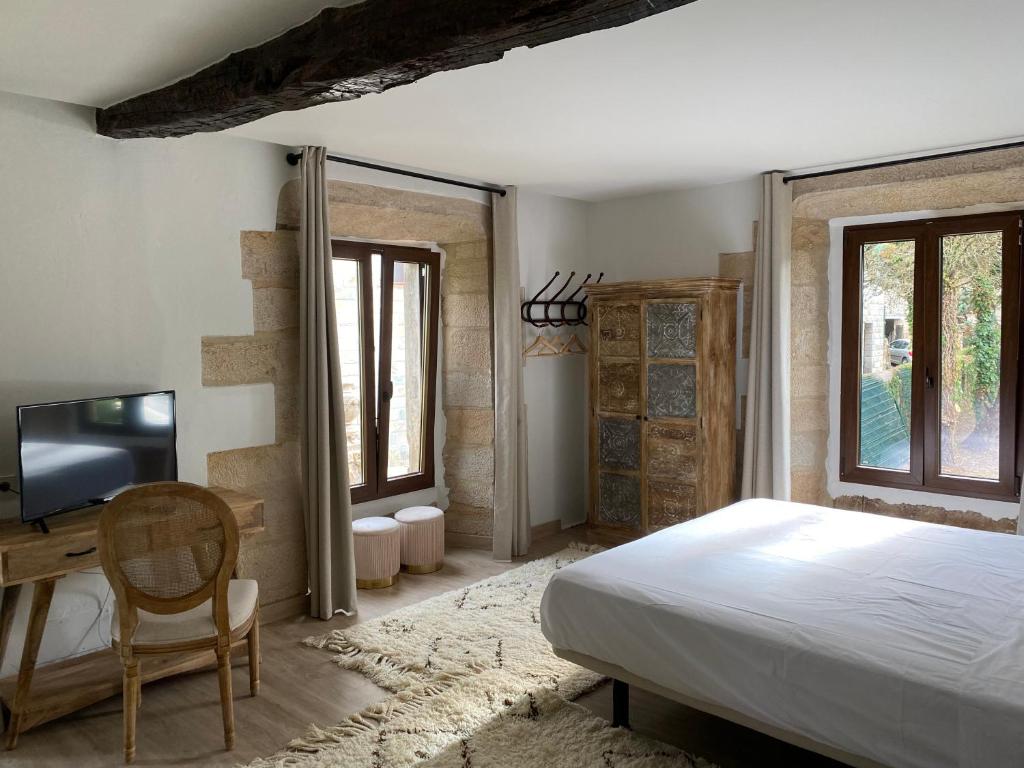 Posada La Lomba - Double Room With Mountain View