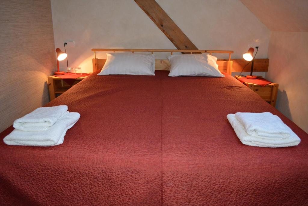 Viesu nams Mežvidi - Habitación Doble Con Baño Privado