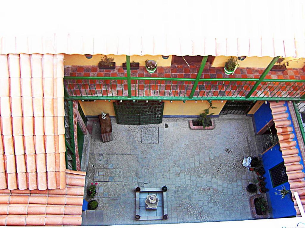 Balkón nebo terasa v ubytování Anata Hostal