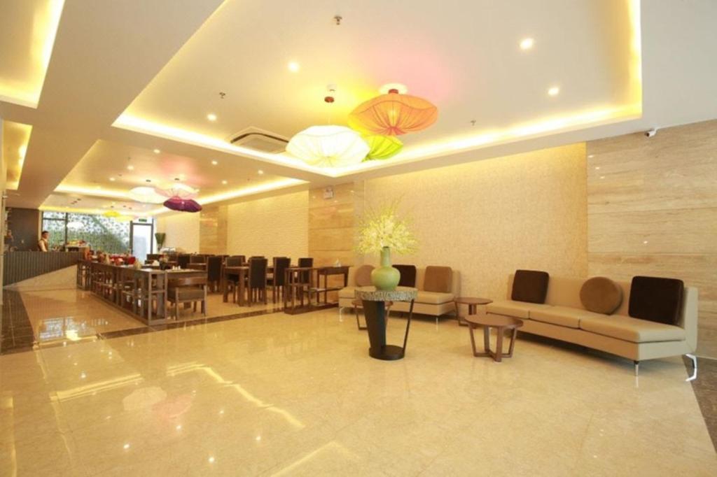 Posezení v ubytování Inearth Hotel