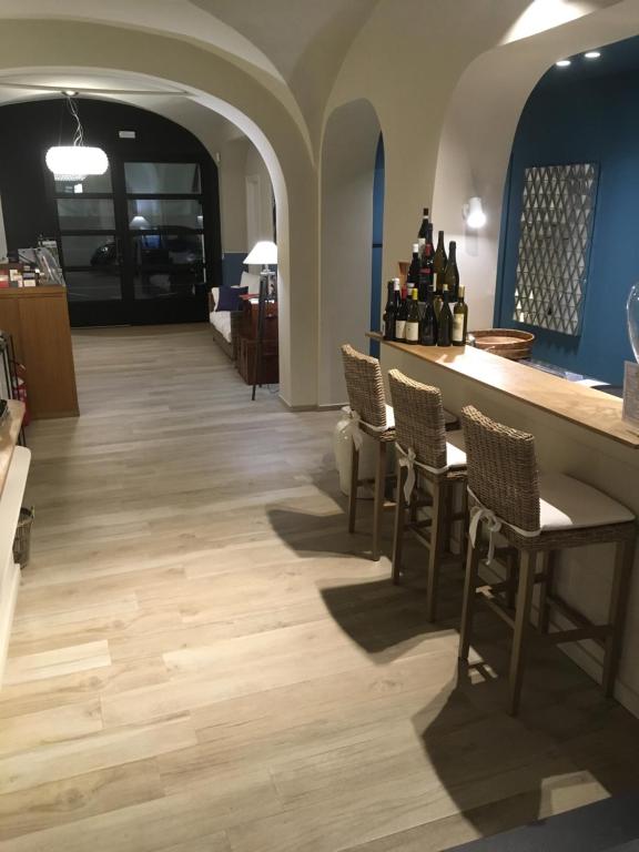 Posezení v ubytování Blu Hotel
