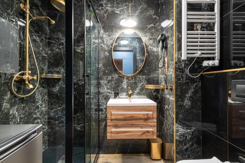 Kúpeľňa v ubytovaní RentPlanet - Apartamenty Zarembowicza