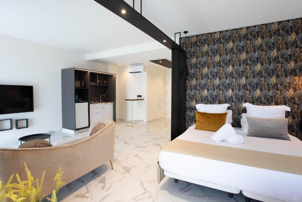 Reina Victoria La Plaza - Chambre Double De Luxe Avec Salle De Bain Spa
