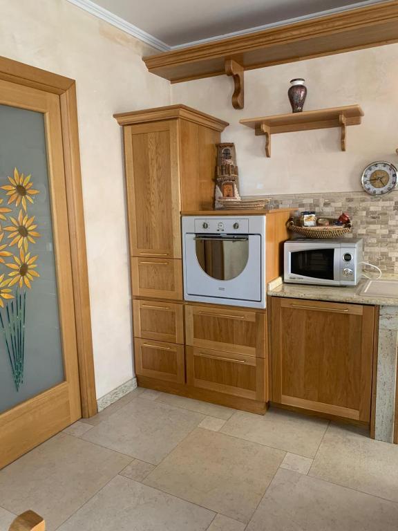 Kuchyň nebo kuchyňský kout v ubytování La torre
