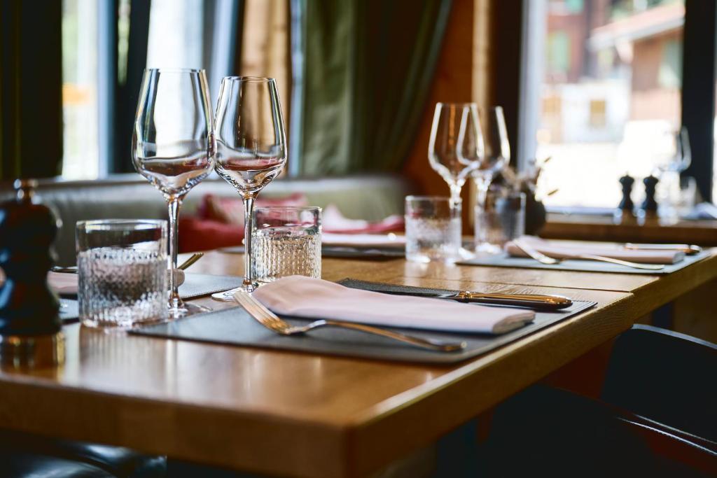 Nápoje v ubytování Hotel-Restaurant Valrose