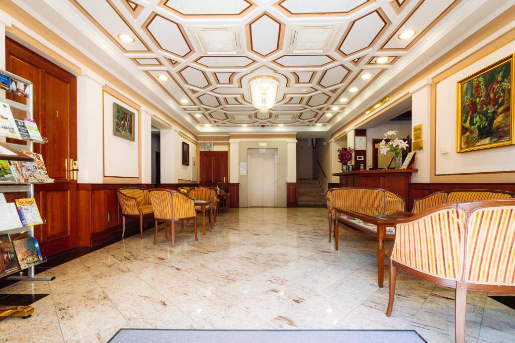 Posezení v ubytování Hotel Ködmön